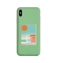 Yeşil Lansman Kılıf iPhone XS Max