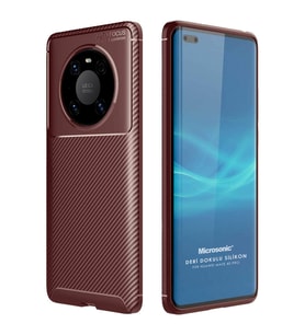 Microsonic Huawei Mate 40 Pro Kılıf Legion Series Kahverengi