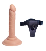 Dildo Series  ve Vajinal Yumuşak Dokulu 14 Cm Takma Penis
