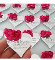 Kişiye Özel Pleksi Magnet Hatıra (Gümüş)