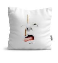 BK Gift Kişiye Özel Cute Face Tasarımlı Beyaz Yastık  1