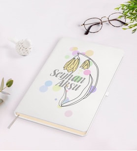 BK Gift Kişiye Özel Kadınlar Günü Tasarımlı Beyaz Defter-13