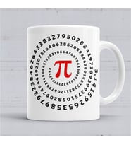 Pi Sayısı  Matematik Kupa Bardak Porselen