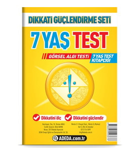 Adeda DGS 7 Yaş Görsel Algı Testi