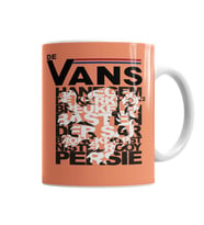 De Vans Futebol Holandes Kupa Bardak Porselen