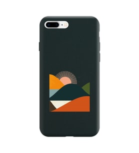 Siyah Lansman Kılıf iPhone 8 Plus