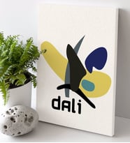Dali Tasarımlı Kanvas Tablo 30x50cm