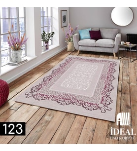 İdeal Kadife Halı Örtüsü 123