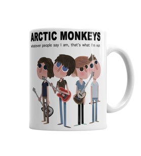 Arctic Monkeys Kupa Bardak Porselen