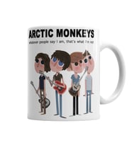 Arctic Monkeys Kupa Bardak Porselen
