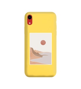Sarı Lansman Kılıf iPhone XR