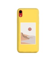 Sarı Lansman Kılıf iPhone XR