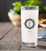 BK Gift Kişiye Özel Renkli Baskılı İsimli Rakı Bardağı-19 (Beyaz)