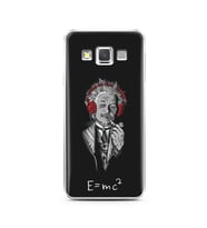 Einstein Tasarım Süper Şeffaf Silikon Telefon Kılıfı Samsung A3 (2015)