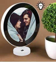 Kişiye Özel Led Işıklı Fotoğraflı Sihirli Ayna