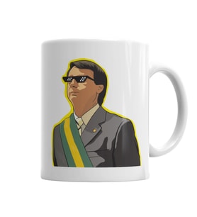 Bolsonaro Presidente Mitador Kupa Bardak Porselen