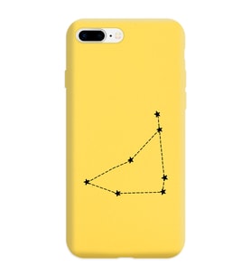 Oğlak Burcu (Capricornio) Yıldız Haritası Tasarımlı Kılıf iPhone 7 Plus