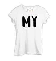 My Hero - My Beyaz Kadın Tshirt