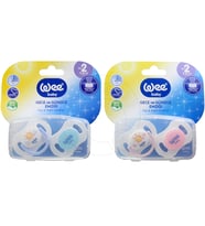 Wee Baby Gece Ve Gündüz Emziği No 2 6-18 Ay (Pembe)