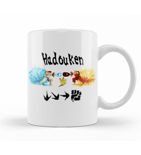 Hadouken Kupa Bardak Porselen