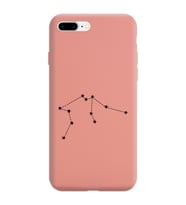 Kova Burcu (Aquario) Yıldız Haritası Tasarımlı Kılıf iPhone 8 Plus