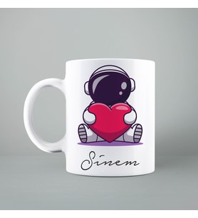 Astronot Kupası Kişiye Özel