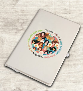 Her Kadın Özgür Doğar Temalı Defter 81718