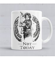Game Of Thrones Valar Morghulis Not Today Kupa Bardak
