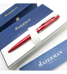 Waterman Allure Kırmızı CT Tükenmez Kalem  İsme Özel Kalem  Hediyelik Kalem