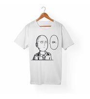 One-Punch Man Beyaz Tişört