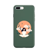 Koyu Yeşil Lansman Telefon Kılıfı Iphone 8 Plus