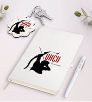 BK Gift Kişiye Özel Okçu Beyaz Defter Kalem Ve Anahtarlık Hediye Seti (Model 1)