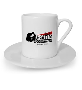BK Gift Kişiye Özel Özel Eğitim Öğretmeni Türk Kahvesi Fincanı  1