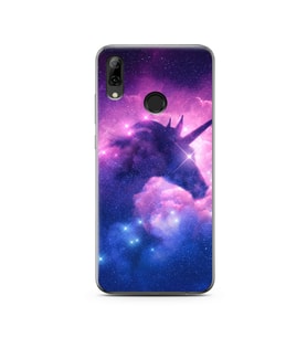 Unicorn Tasarımlı Süper Şeffaf Silikon Telefon Kılıfı Huawei P Smart (2019)