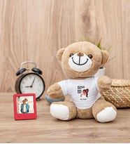 Bunun Havası Kime Peluş Ayıcık ve Mini Fotoğraf Çerçevesi