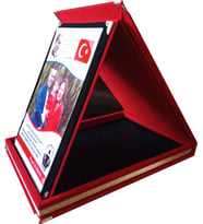 Kişiseleştirililebilir Albüm Plaket - Öğretmenler Günü Apk Hediyesi 15X20 (Kırmızı)