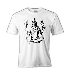 Yoga - Çakra Beyaz Erkek Tshirt