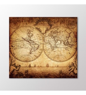 Arty Tablo Mappe Monde Tablo (Karışık)