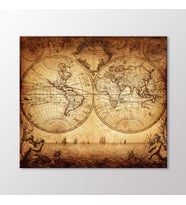 Arty Tablo Mappe Monde Tablo (Karışık)