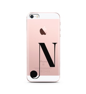 Iphone 5s Harf Tasarımlı Telefon Kılıfı N-Harfi 