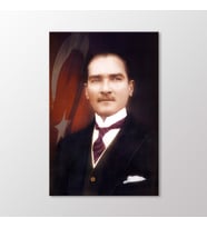 Arty Tablo Türk Bayrağı ve Atatürk Tablo (Karışık)