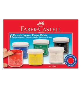 Faber-Castell Parmak Boyası 6 Renk