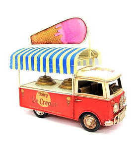 Nostaljik Camper Van Dondurma Arabası C0714