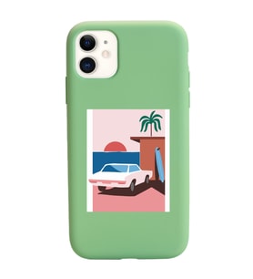 Yeşil Lansman Telefon Kılıfı Iphone 11