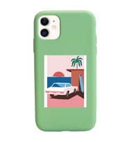 Yeşil Lansman Telefon Kılıfı Iphone 11