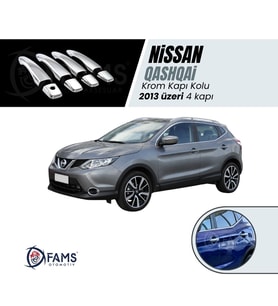 Nissan Qashqai Krom Kapı Kolu 4 Kapı 2013 Üzeri P. ÇELİK