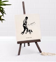 BK Gift Kişiye Özel Atatürk Temalı Şovaleli Doğal Taş-16 (Beyaz)