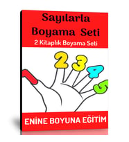Sayılarla Boyama Kitap Seti (2 Kitap)