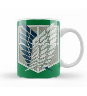 Attack On Titan  Scoutıng Legıon Kupa Bardak Porselen