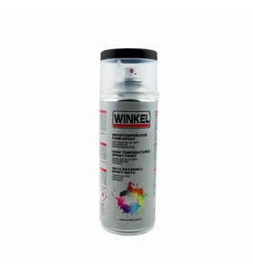 Winkel 700°C Isıya Dayanıklı Siyah Mat Sprey Boya 400 ml